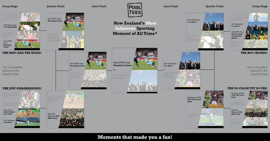 New Zealand's Most Infamous Sporting Moment of All Time* Tournament! | Pixel Tees