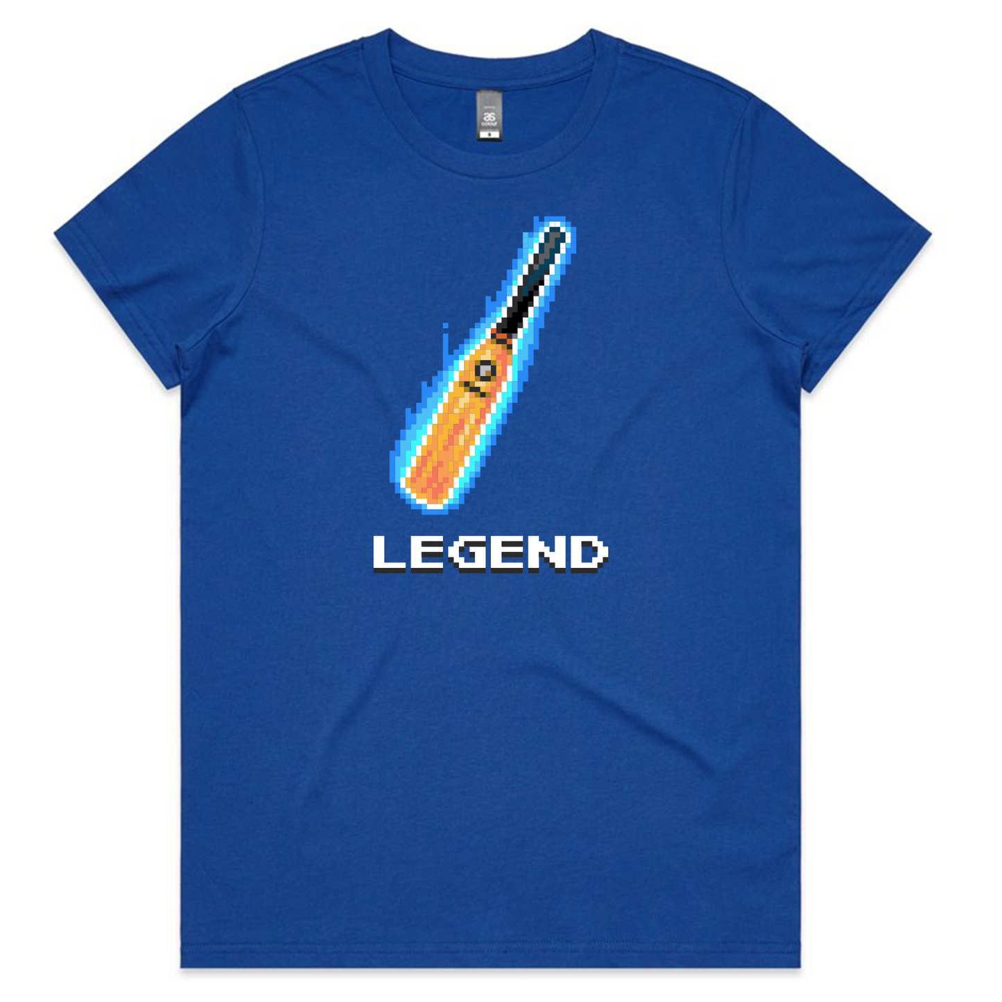 Legend cricket blue t-shirt womens