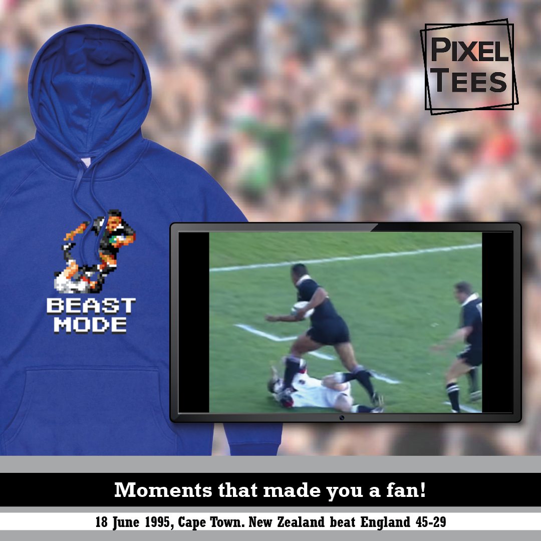 Beast Mode Hoodie - Jonah Lomu 1995