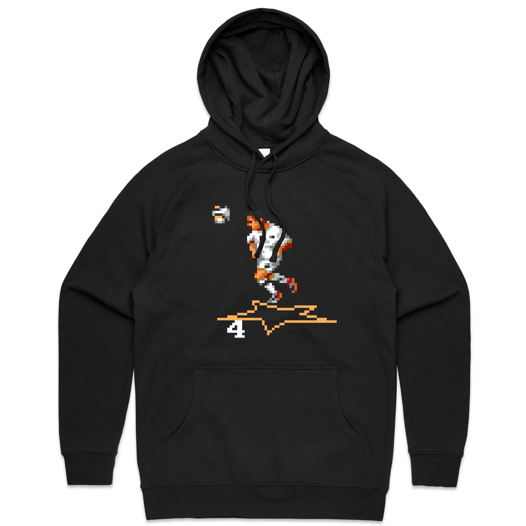 Goal! football/soccer black hoodie