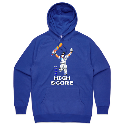 High Score cricket blue hoodie