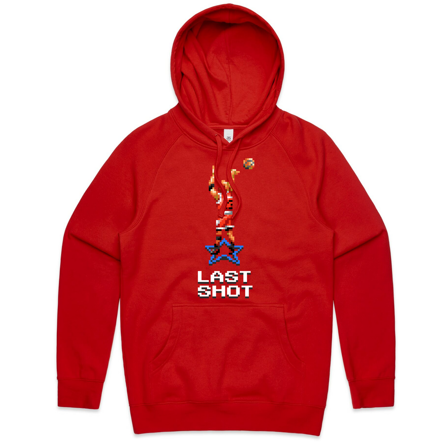 Last Shot Basketball Red hoodie