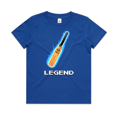 Legend cricket blue t-shirt kids