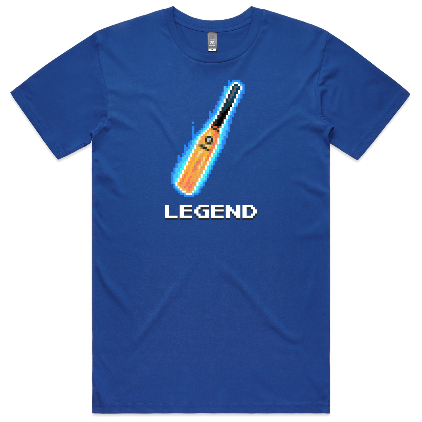 Legend cricket blue t-shirt mens