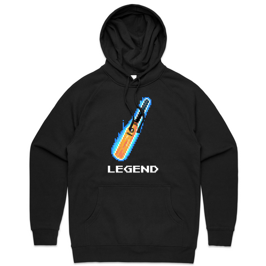 Legend cricket black hoodie